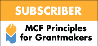 Subscriber MCF Principles for Grantmakers